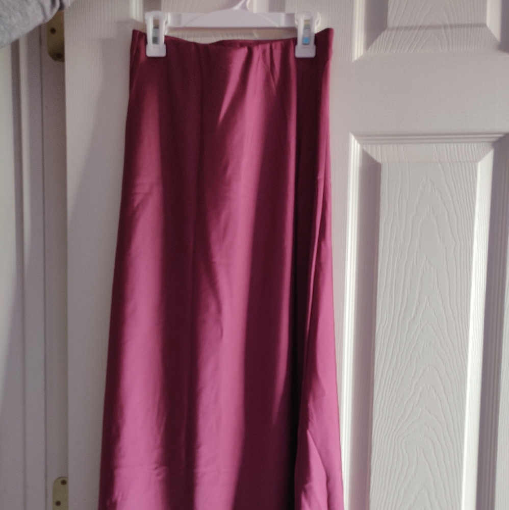 NEW Cotton On Dark Grape Slip Skirt